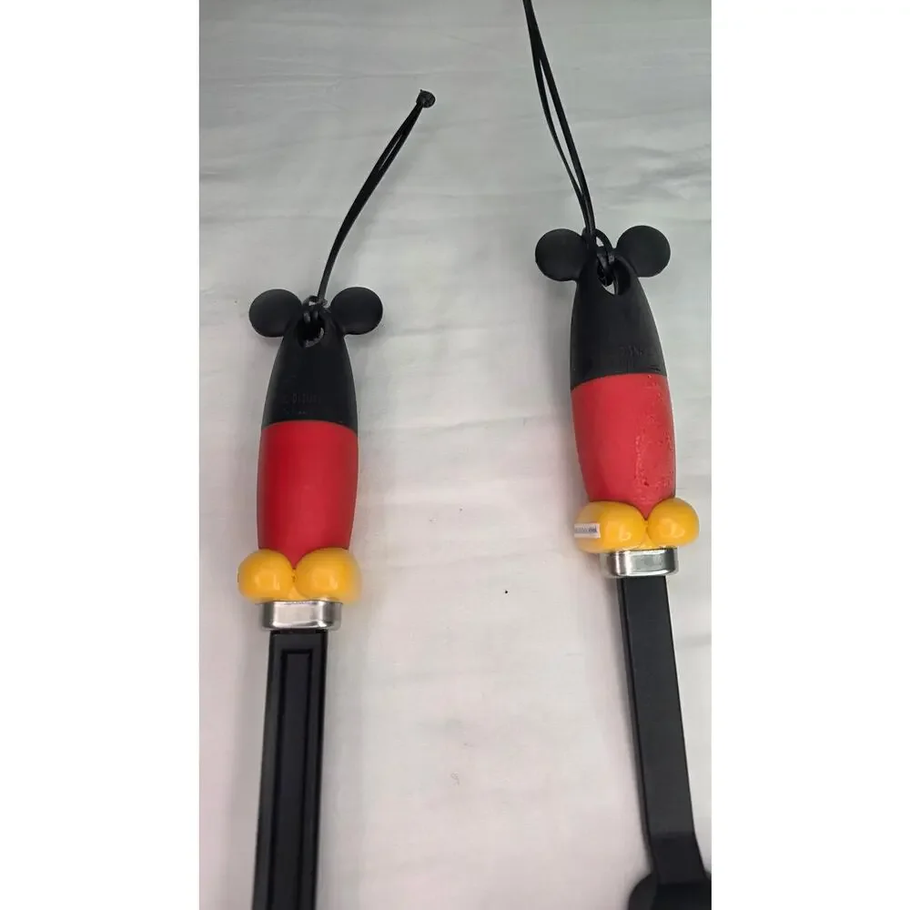 Disney Mickey Mouse Glove Spatula & Ladle Kitchen Utensil Set Black Red